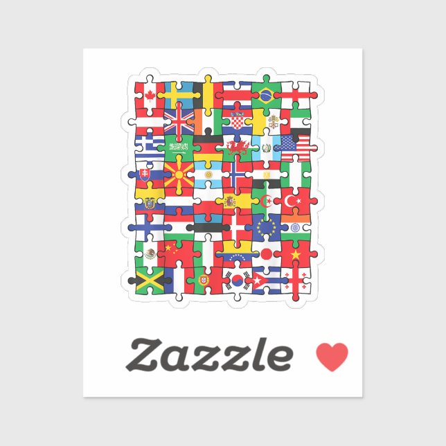 Flags of Countries of the World international flag (Sheet)