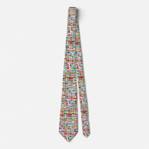 FLAGS OF NATIONS TIE