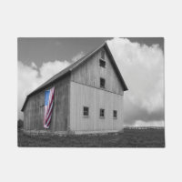 Flags of Our Farmers - Barn with American Flag