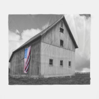 Flags of Our Farmers - Barn with American Flag