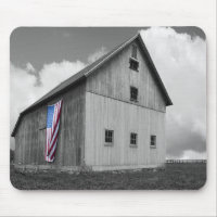 Flags of Our Farmers - Barn with American Flag