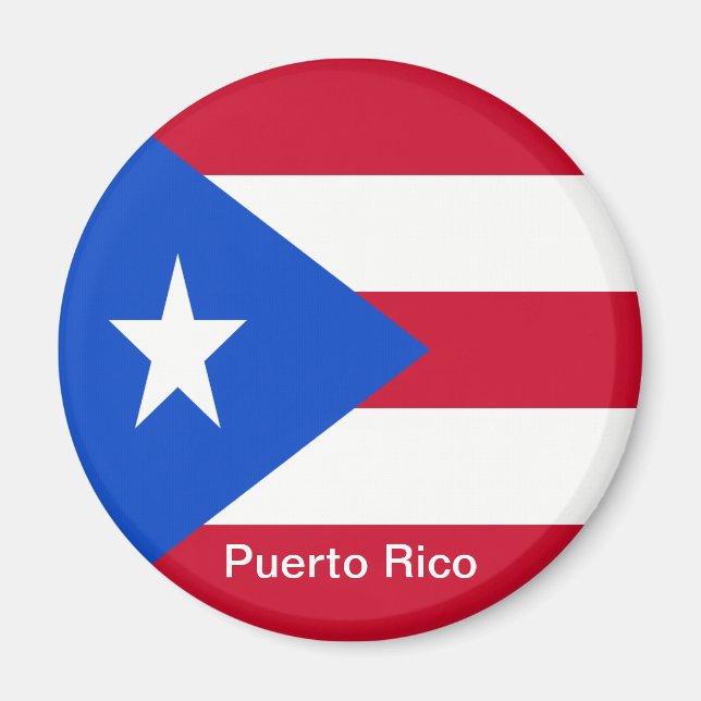 Flags of Puerto Rico Magnet (Front)
