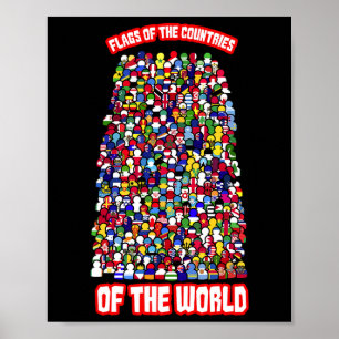 Flags Of The Countries Of The World International  Poster