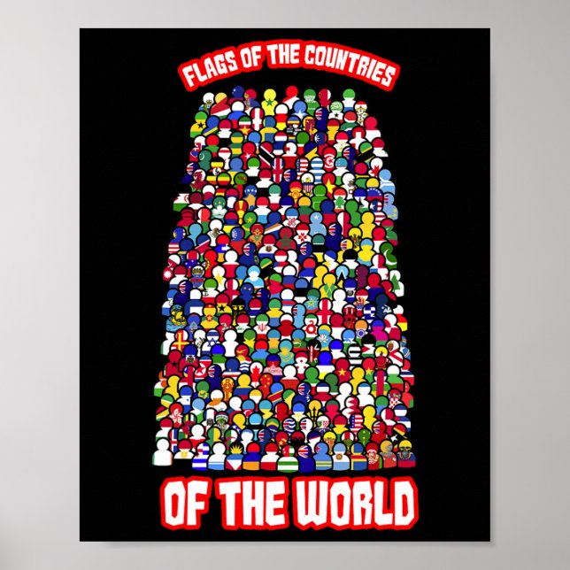 Flags Of The Countries Of The World International  Poster (Front)