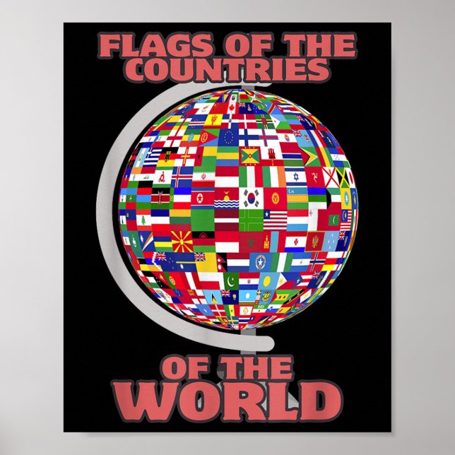 Flags Of The Countries Of The World International  Poster (Front)