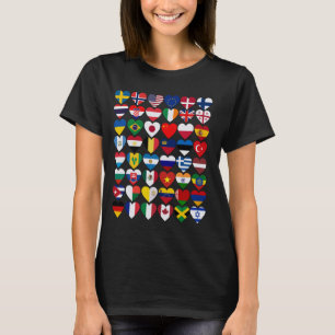 Flags of the Countries of the World, International T-Shirt