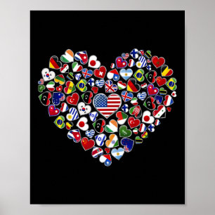 Flags Of The Countries Of The World Poster