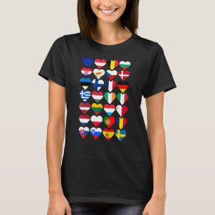 Flags Of The European Union T-Shirt