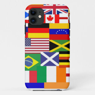 Flags of the world collage Case-Mate iPhone case
