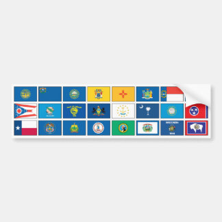 Flags Series - #2 Bumper Sticker