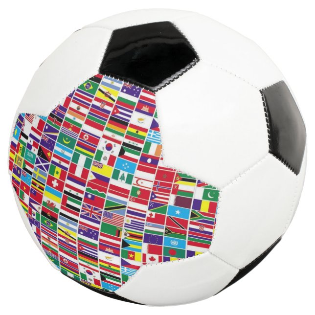 flags soccer ball (Three Quarter)