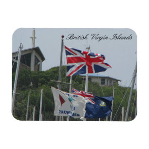 Flags @ Virgin Gorda Magnet