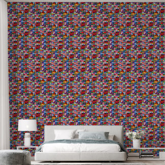 Flags Wallpaper, Stylish all flags wall decor
