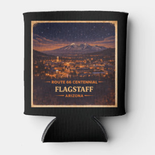 Flagstaff Arizona 100 Year Milestone Starry Night Can Cooler