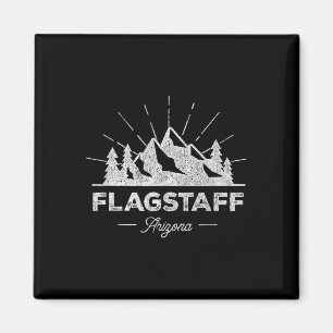 Flagstaff Arizona Az T Shirt Vintage Hiking Retro  Magnet
