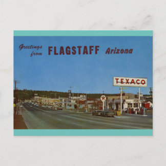 FLAGSTAFF ARIZONA ON U.S. HWY. 66  POSTCARD
