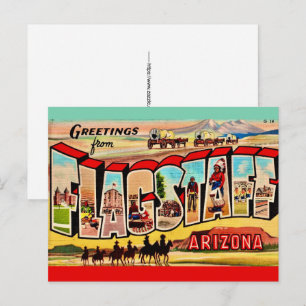 Flagstaff Arizona Postcard