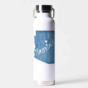 Flagstaff Arizona Wood Grain Water Bottle