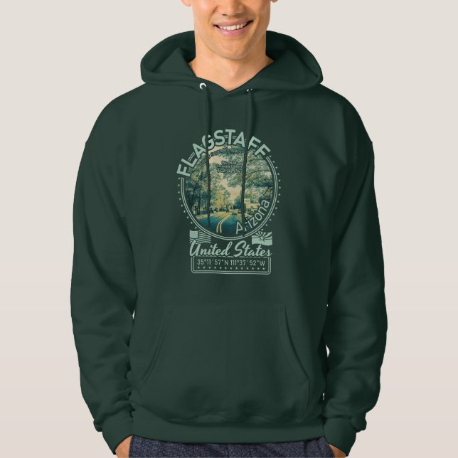 FLAGSTAFF CITY - STATE OF ARIZONA HOODIE (Front)