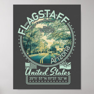 FLAGSTAFF CITY - STATE OF ARIZONA POSTER