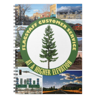 Flagstaff Customer Service Spiral Notebook