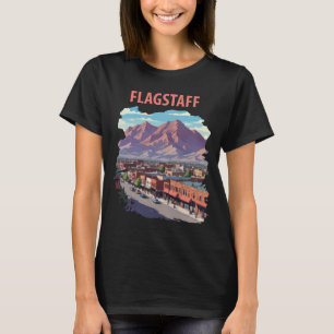 Flagstaff Peaks Historic Street Travel T-Shirt