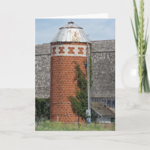 “Flagstaff Silo” Birthday Card