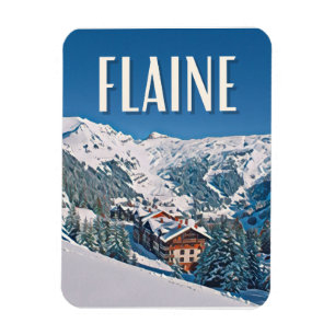 Flaine Station de ski Magnet