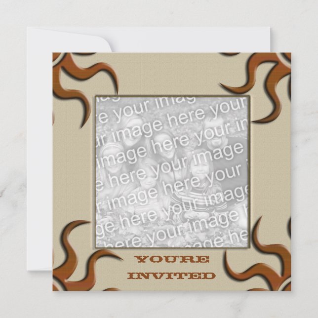 Flair Invitation (Front)