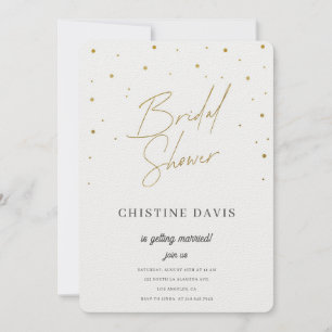 Flakes & Forever Bridal Shower Invitation