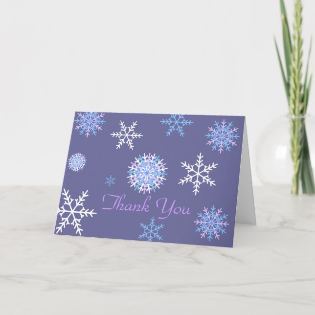 Flakey Thank'Ye Thank You Card (Front)