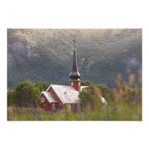 Flakstad Church Photo Print
