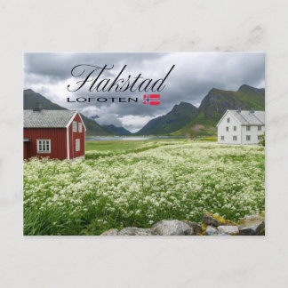 Flakstad in the Lofoten Islands Postcard