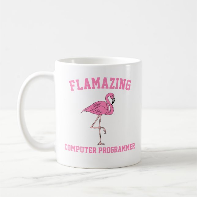 Flamazing Computer Programmer Mug (Left)