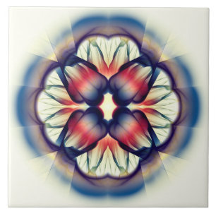 Flamboyant bright decoration tile
