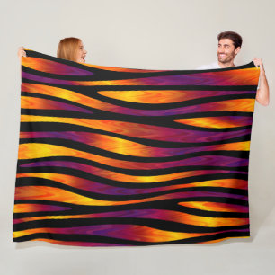 flamboyant fleece blanket