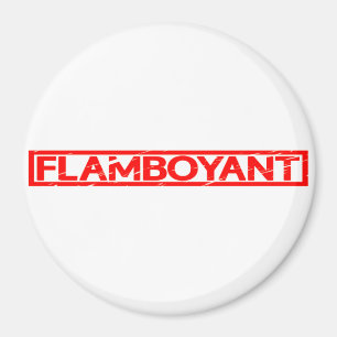 Flamboyant Stamp Magnet