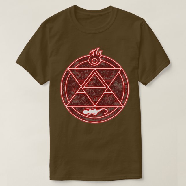 Flame Alchemist Classic TShirt (Design Front)