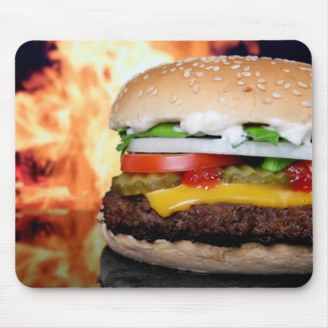 Flame Broiled Mousepad (Front)