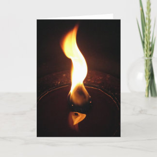 flame dance card