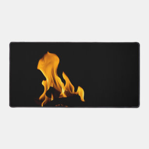 flame desk mat