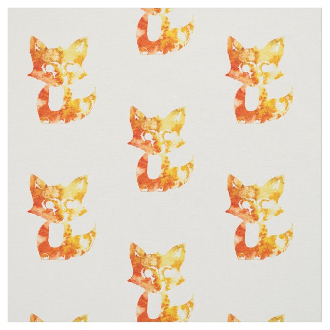 Flame Flox Pattern Fabric (Swatch)