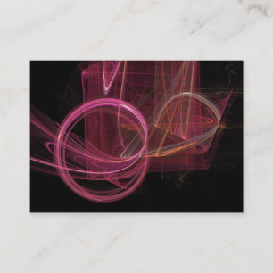 Flame Fractal 01 Business Card