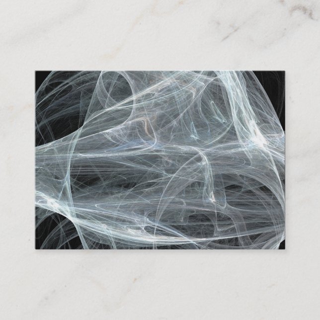 Flame Fractal 04 Business Card (Front)