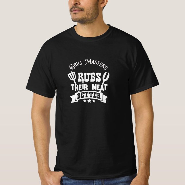 Flame Grilling Food Master T-Shirt (Front)
