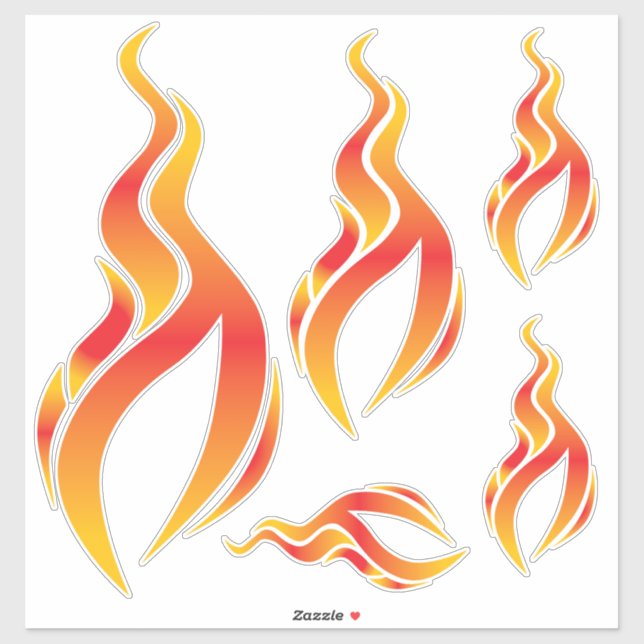 Flame Icon Logo (Sheet)