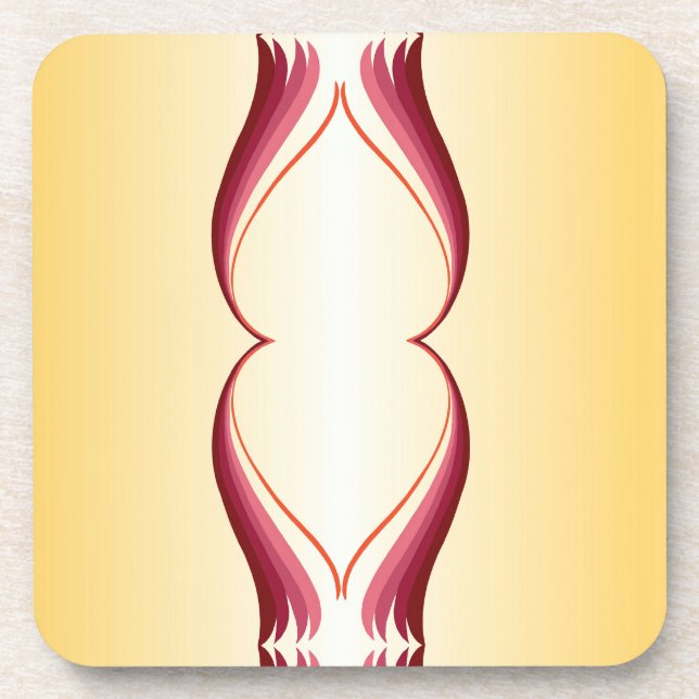 Flame Lily Coaster (Front)