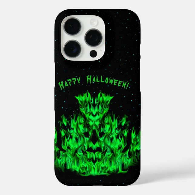 Flame Monster in The Starlight Sky Case-Mate iPhone Case (Back)
