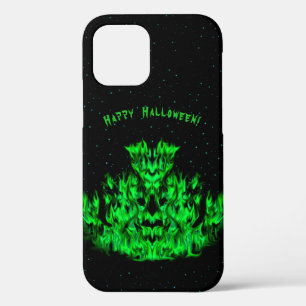 Flame Monster in The Starlight Sky iPhone 12 Case