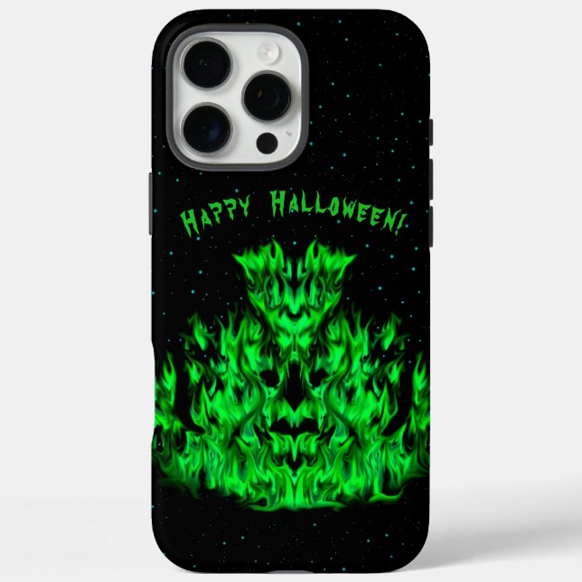 Flame Monster in The Starlight Sky Case-Mate iPhone Case (Back)